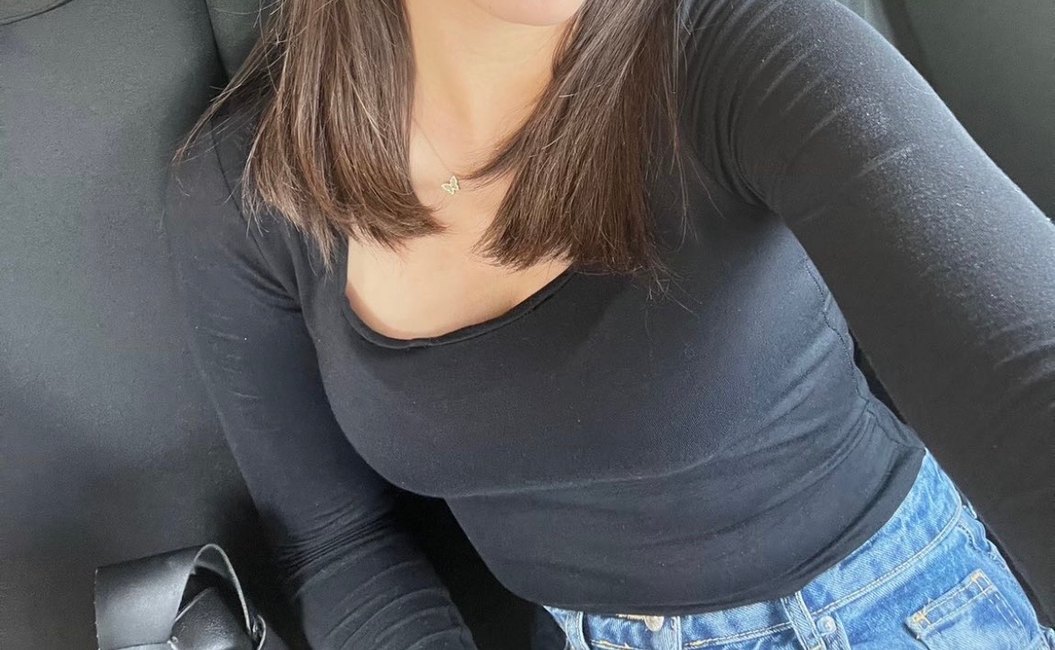 Siyah Uzun Kollu Dar Kesim Kadın Bluz - Görsel 4