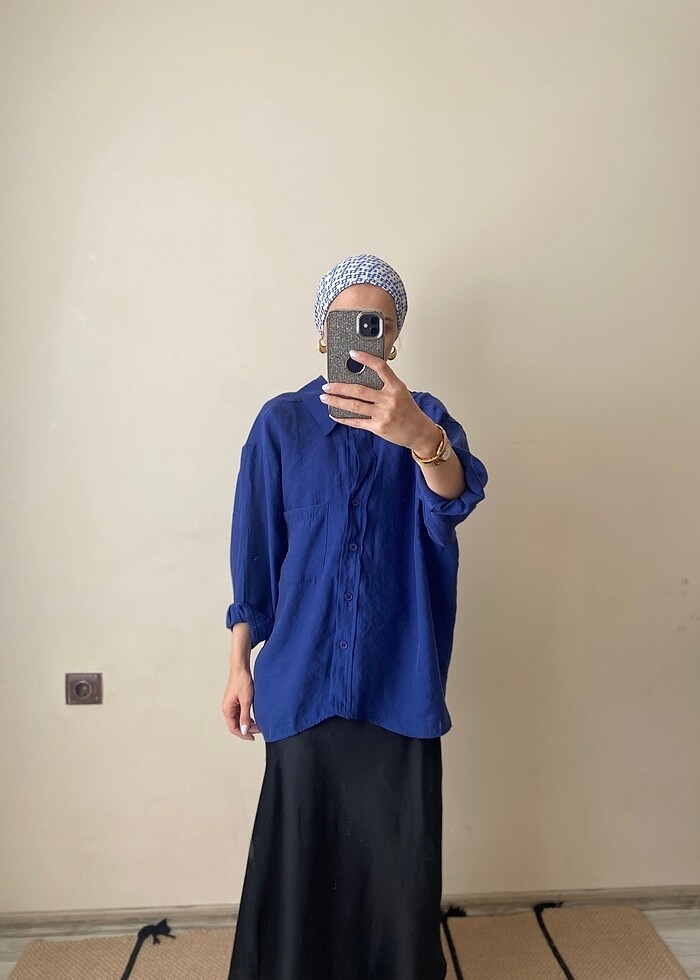 Tensel gömlek - Görsel 4