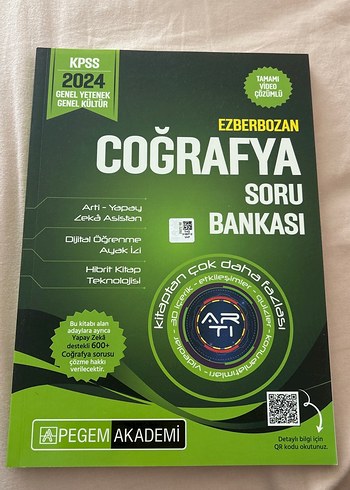 KPSS 2024 Ezberbozan Coğrafya Soru Bankası
