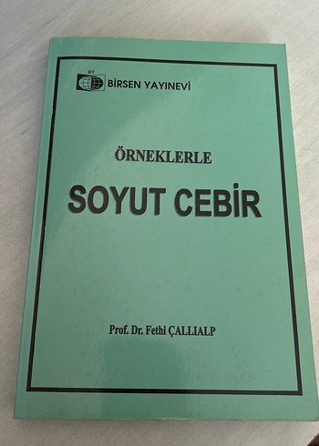 Örneklerle Soyut Cebir Kitabı 2001 basım
