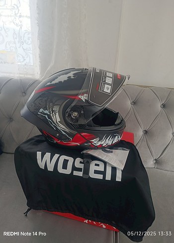 motosiklet kaskı L beden - Görsel 5