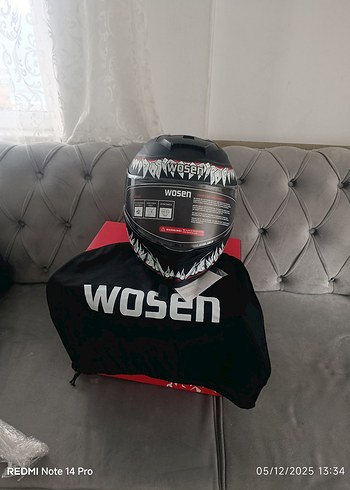 motosiklet kaskı L beden - Görsel 7