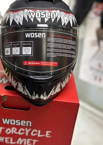 motosiklet kaskı L beden - Görsel 9