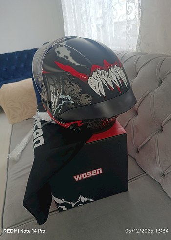 motosiklet kaskı L beden - Görsel 6