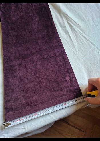 Office siren kadife pant - Görsel 3