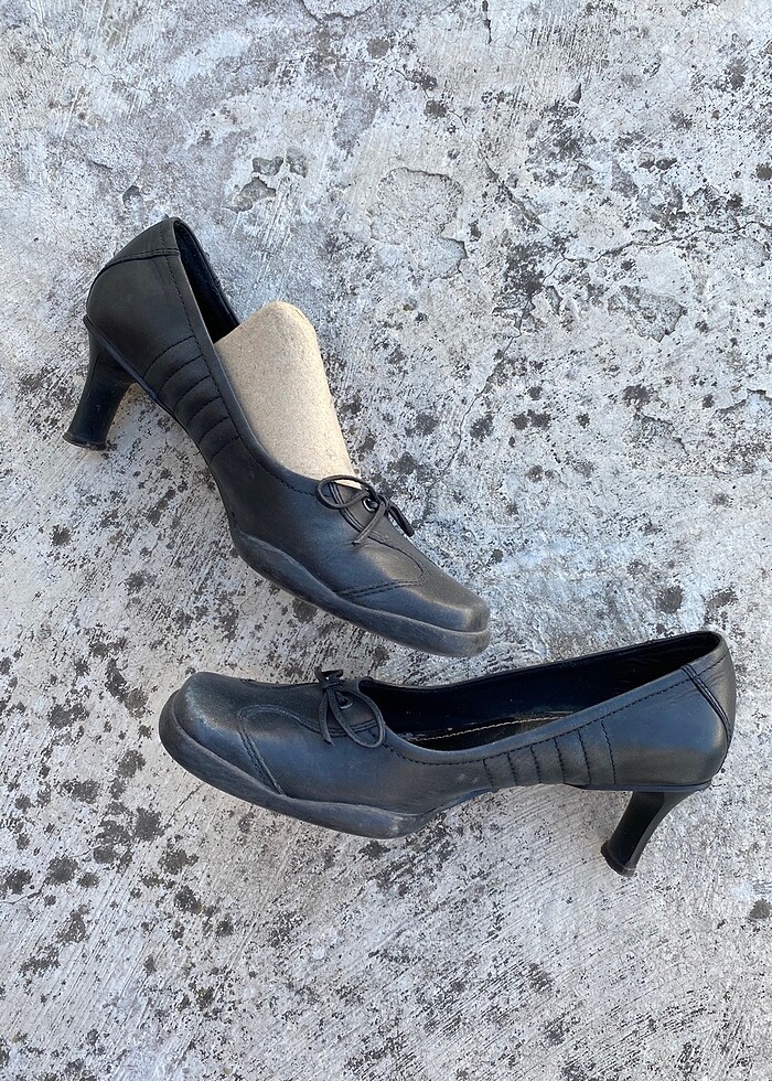 Miu miu tarzı kitten heel - Görsel 3