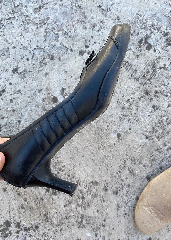 Miu miu tarzı kitten heel - Görsel 5