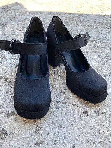 Diğer Lolita chunky topuklu ayakkabı