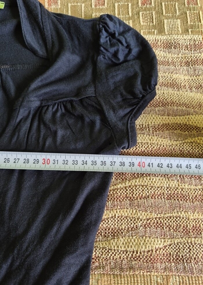 Goth kruvaze bluz - Görsel 2