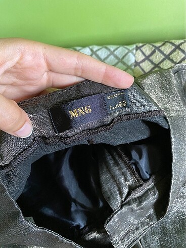 Mango Mng vintage simli kumaş pantolon
