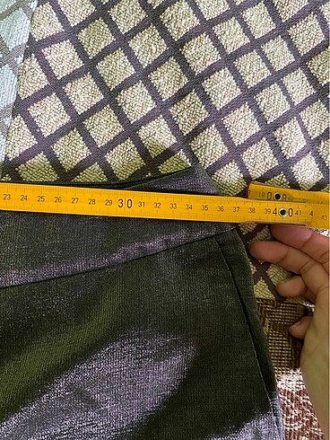 s Beden Mng vintage simli kumaş pantolon