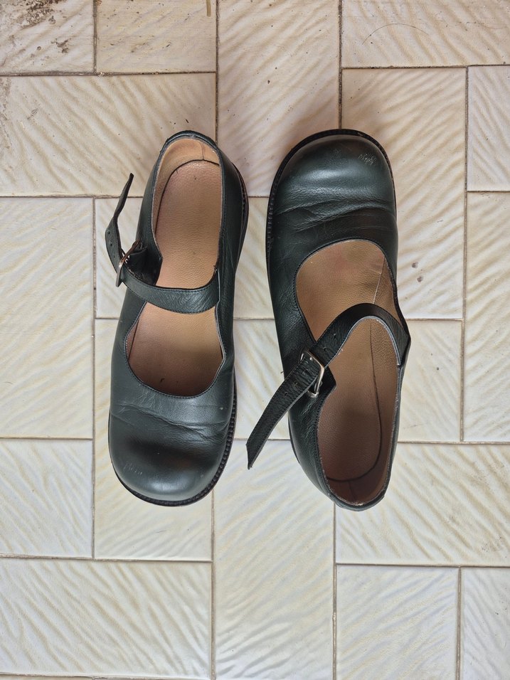 90s chunky mary jane loafer - Görsel 2