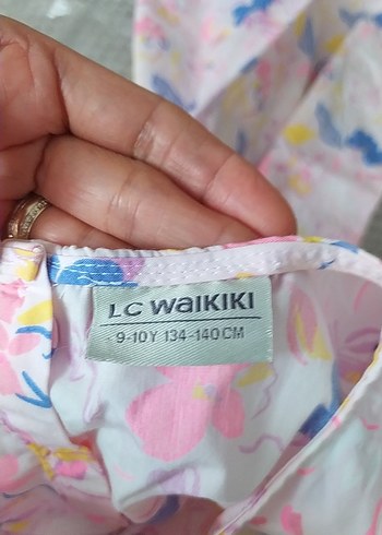 LC Waikiki Kız Çocuk Renkli elbise + LABUBU