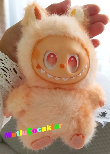 Beden Renk 3Adet Labubu ithal Peluş Oyuncak