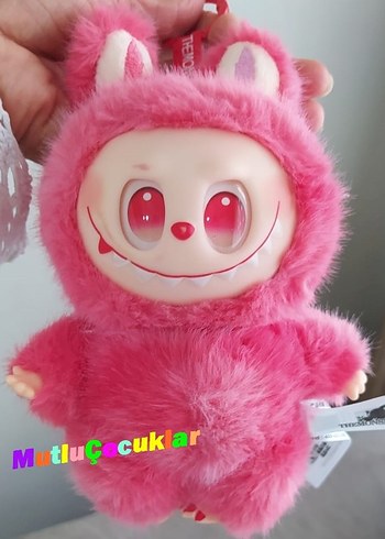 Beden 3Adet Labubu ithal Peluş Oyuncak