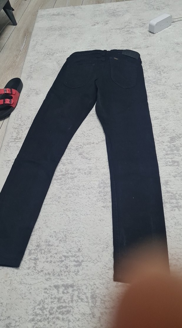 Erkek siyah Denim Pantolon - Görsel 2