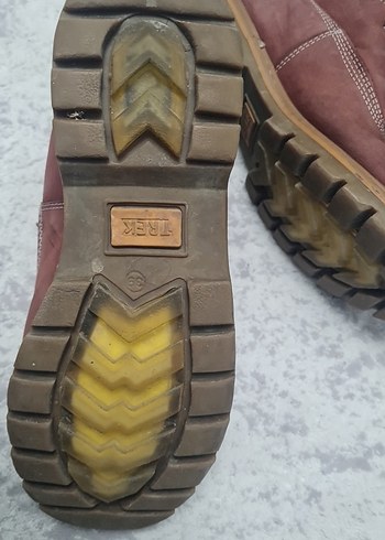 TREK Kahverengi Deri Outdoor Bot - Görsel 3