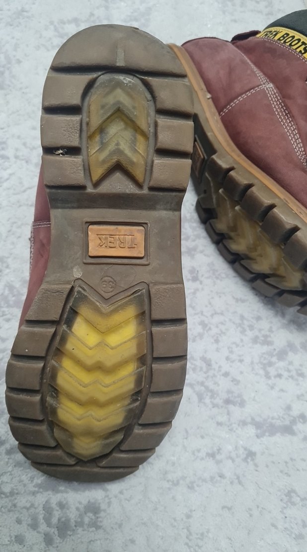 TREK Kahverengi Deri Outdoor Bot - Görsel 3