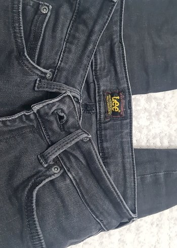 Gri Kadın Denim Normal Boy Pantolon - Görsel 4