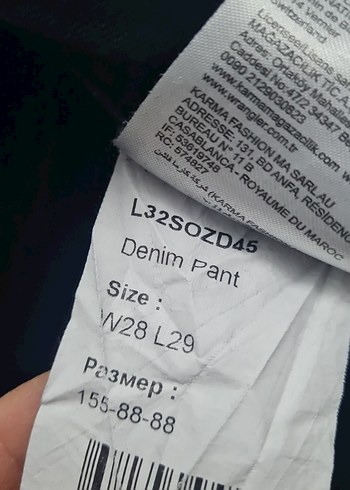 Gri Kadın Denim Normal Boy Pantolon - Görsel 5