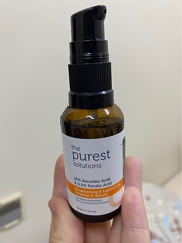 the pure selutıons c vitamin serum