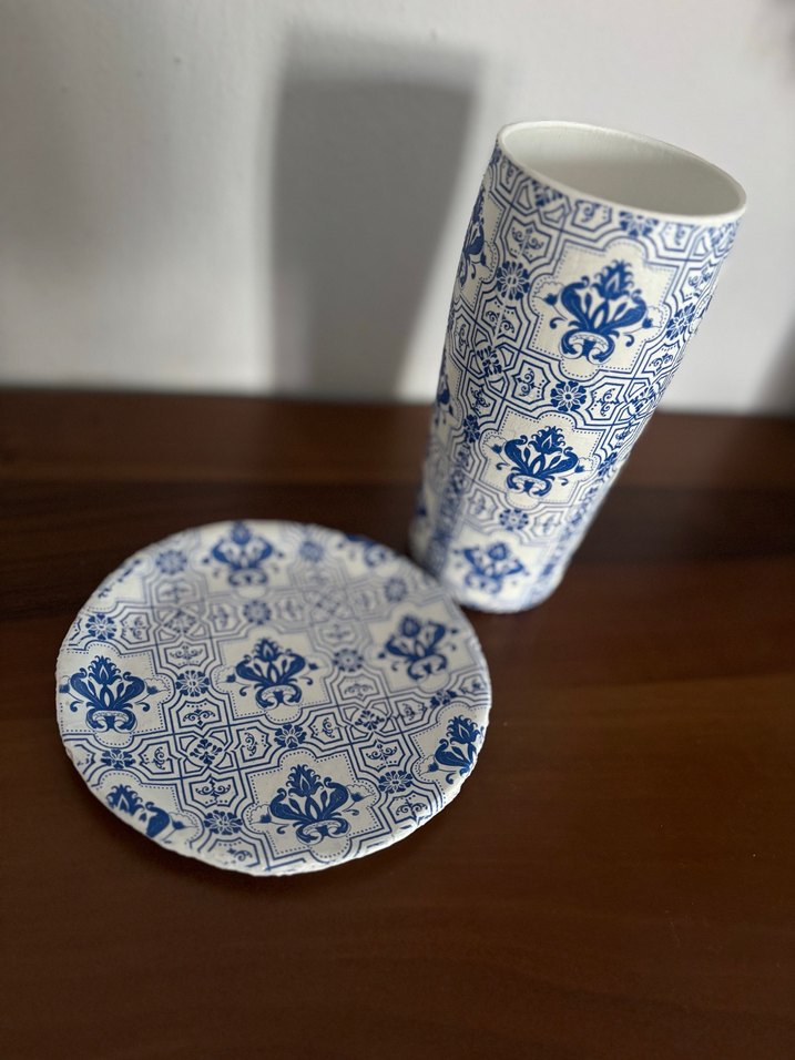 Cam Vazo seramik Tabak takım - Görsel 2