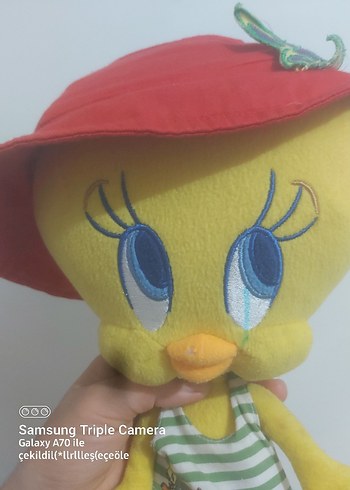 Beden Renk Renkli Sarı Tweety Peluş Oyuncak