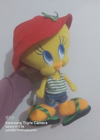 Beden Renkli Sarı Tweety Peluş Oyuncak