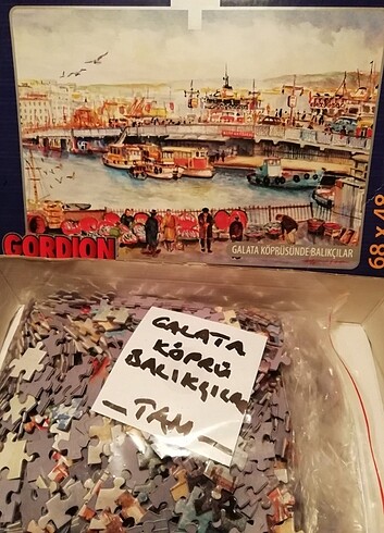  GORDION puzzle 1000 parça 