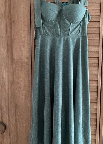 xl Beden Midi elbise 