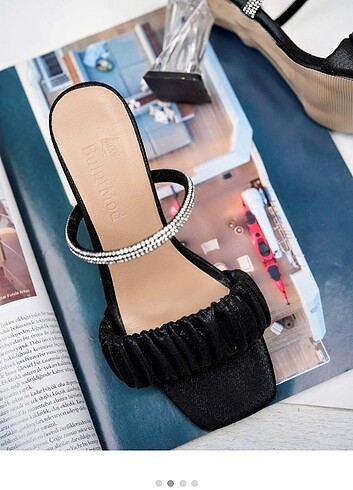 36 Beden siyah Renk Kadın topuklu ayakkabı 