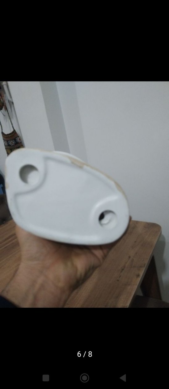 Beyaz Porselen Kadın Figürlü Sıvı Sabunluk - Görsel 5