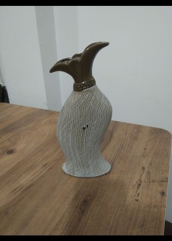 Kahverengi ve Gri Dekoratif Vazo - Görsel 7