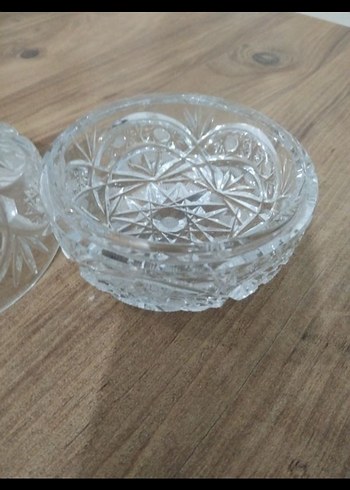 Kristal cam şekerlik vintage - Görsel 7