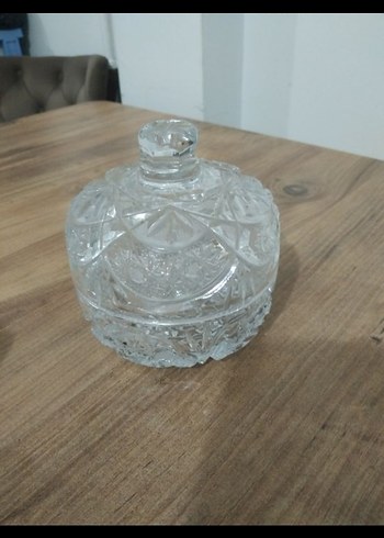 Kristal cam şekerlik vintage - Görsel 8