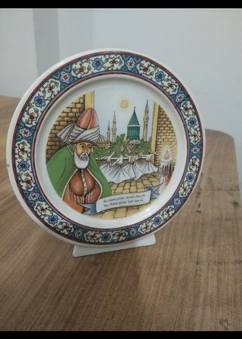 Çok Renkli Desenli  Tabak - Görsel 8