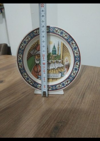 Çok Renkli Desenli  Tabak - Görsel 2