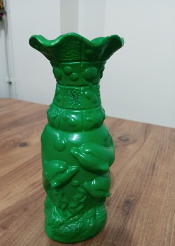 Yeşil Renkli Dekoratif Vazo - Görsel 8