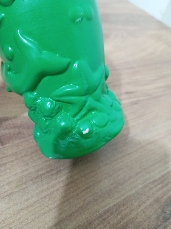 Yeşil Renkli Dekoratif Vazo - Görsel 3