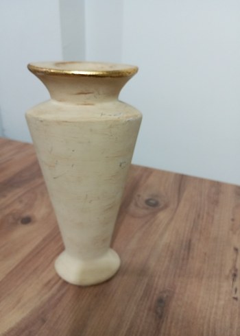 Beyaz Altın Detaylı Mumluk - Görsel 4