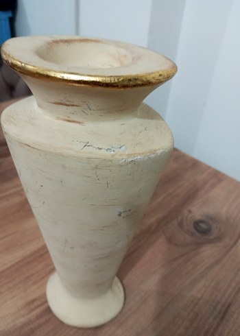 Beyaz Altın Detaylı Mumluk - Görsel 7