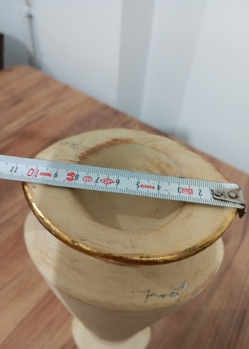 Beyaz Altın Detaylı Mumluk - Görsel 6