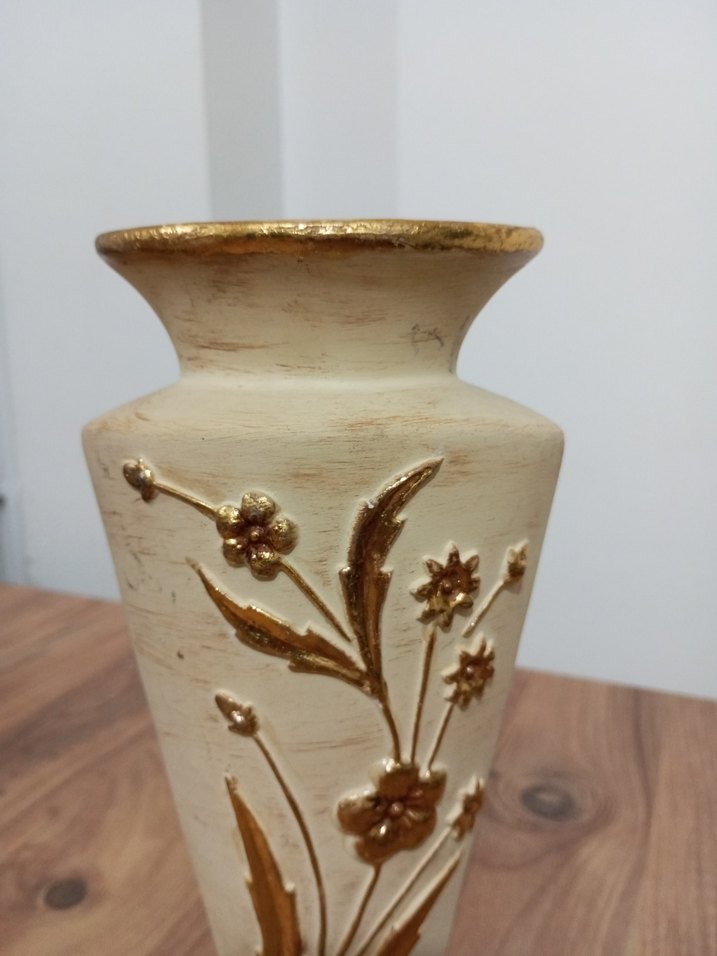 Beyaz Altın Detaylı Mumluk - Görsel 2