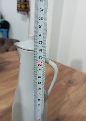 Beyaz Porselen Yağdanlık - Görsel 5