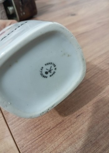 Beyaz Porselen Yağdanlık - Görsel 3