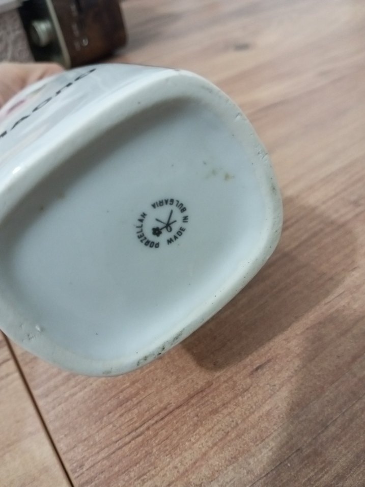 Beyaz Porselen Yağdanlık - Görsel 3