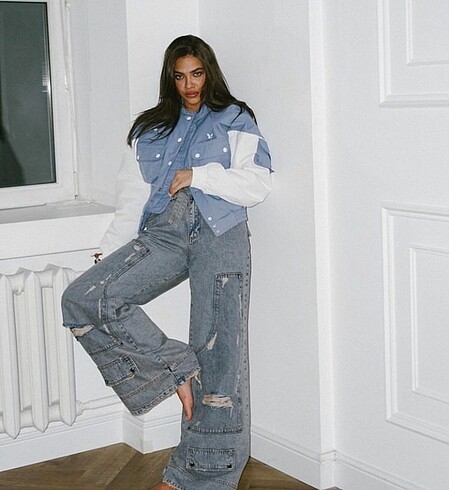 xs Beden mavi Renk Yk2 pants