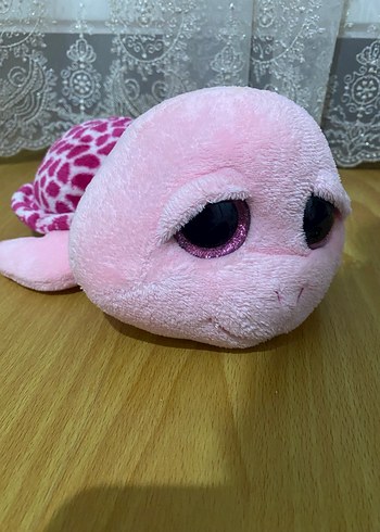 Pembe Renkli Yumuşak Oyuncak Kaplumbağa