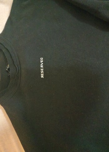 Siyah Kadın Uzun Kollu Sweatshirt - Görsel 2