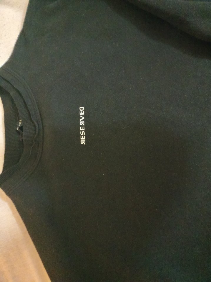 Siyah Kadın Uzun Kollu Sweatshirt - Görsel 2